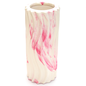 Rouleau de massage en mousse EVA texturée ondulée de couleur personnalisée, à grille souple, pour le yoga et la relaxation musculaire - Product Image 1