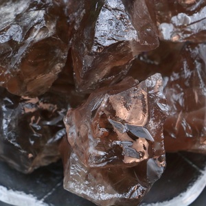 Piedras de Cuarzo Ahumado Crudo al por Mayor, Espécimen de Cristal Natural Marrón para Regalos Navideños, Colección de Minerales y Manualidades - Product Image 2