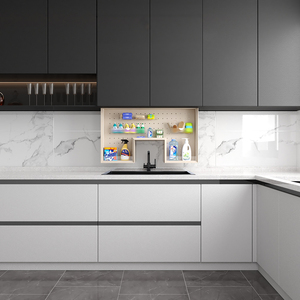 Armoire de rangement multifonctionnelle créative pour la maison, armoire de rangement relevable, panier de rangement relevable pour la cuisine - Product Image 1