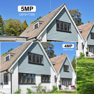 Oem 5MP Dome IP Camera 4X cơ giới tập trung con người xe phát hiện được xây dựng trong khe cắm thẻ SD một cách âm thanh ngoài trời tầm nhìn ban đêm - Product Image 2