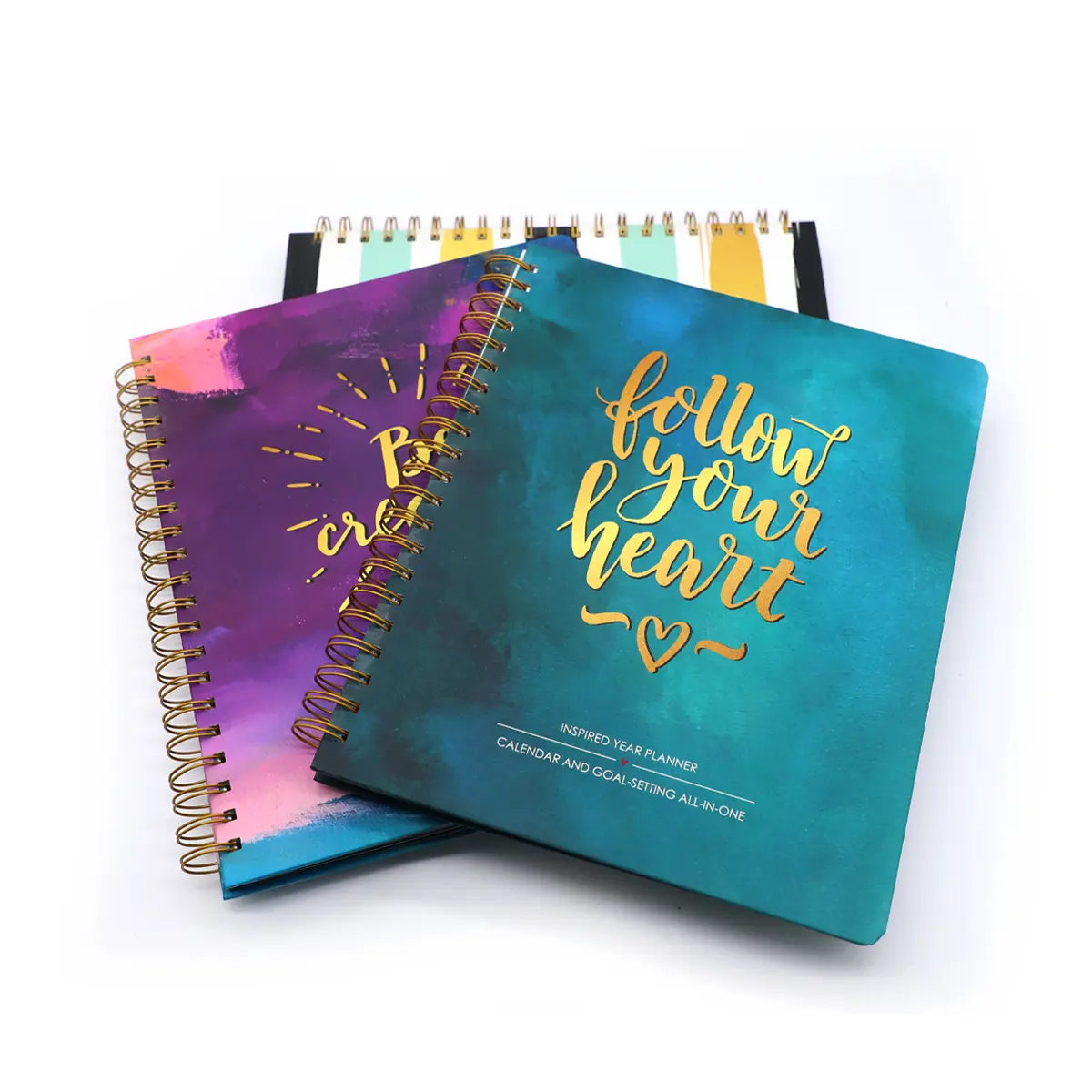 Поставщик, высокое качество, оптовая продажа, Пользовательский логотип, 2022 журнал, записная книжка, вдохновляющий дисплей, журнал