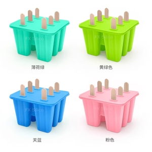 <span class=keywords><strong>Moldes</strong></span> de silicona reutilizables para helados <span class=keywords><strong>Moldes</strong></span> para hacer pasteles - Product Image 4