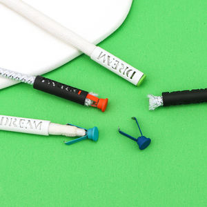 パーカー巾着用コードエンドカスタムプリント靴ひもストリングエンドドローコードメタルアグレット - Product Image 2