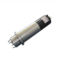 Moteur de broche ATC refroidi à l'eau 14KW 10000RPM 28A 380V pour sortie de fraisage CNC Noyau de roulement BT40 avec courroie et entraînement pneumatique