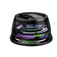 Altavoz Inalámbrico RGB con Soporte Magnético, Reproductor de Audio G200 Resistente al Agua, Subwoofer Multifuncional, Altavoz Portátil