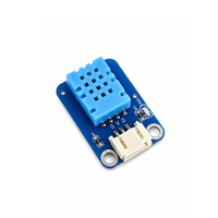 Modul Sensor Suhu dan Kelembapan Digital Zetok DHT11 5V Output 20-90%RH/0-50 Rentang Kompatibel ESP32 Edukasi STEM Kayu