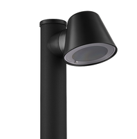 Lampe de jardin extérieure LED GU10 compatible AC avec corps en PC IP65 et garantie de 3 ans