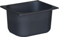 Boîte en plastique de 3L rectangulaire avec couvercle, idéale pour la crème glacée, vente en gros, pour la cuisine domestique moderne, fournie directement par l'usine