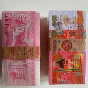 Suministros Funerarios: Billetes de Papel Dorados de 100 Yuanes para el Infierno, Dinero Ancestral para el Cielo, Papel de Joss Mingbi, Dólares de Papel para la Celebración Fúnebre - Product Image 4