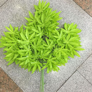 أوراق اصطناعية بألوان مختلفة أوراق قنب اصطناعية أوراق القيقب الاصطناعية - Product Image 4