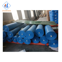 Bâche imperméable robuste en plastique HDPE de Corée, rouleau de bâche PE de 2 m x 100 m
