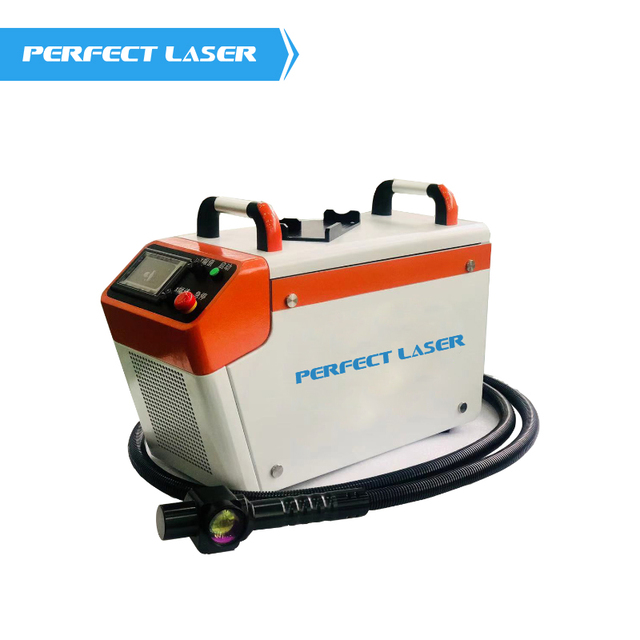 Perfect Laser--Mini Small Handheld Pulse Laser Cleaning Machine for Metal Rust Oil Painting Cleaning Removal with Factory Price