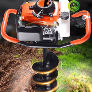 เครื่องเจาะดินคุณภาพสูง ใช้เครื่องยนต์เบนซิน สำหรับขุดหลุมปลูกต้นไม้ ใช้งานง่าย - Product Image 6