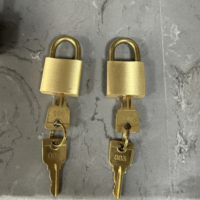 Cadenas en laiton massif de 30 mm de qualité supérieure pour la lutte contre les incendies, vente à prix réduit de l'usine Lianyi