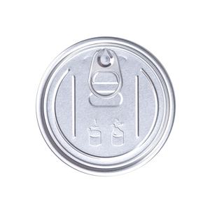 83mm D307 alluminio easy open can coperchio coperchio per caffè coperchio in plastica per imballaggio materiali ausiliari - Product Image 3