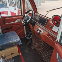 Camping-car électrique à trois roues à énergie solaire pour les voyages et les excursions, caravane confortable au design élégant