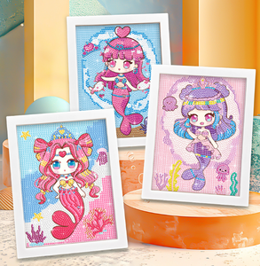 Quadro su Tela con <span class=keywords><strong>Stampa</strong></span> Personalizzata di Cartoni Animati e Diamanti, Dimensioni Personalizzabili, per Decorazione Casa 2024 - Product Image 6