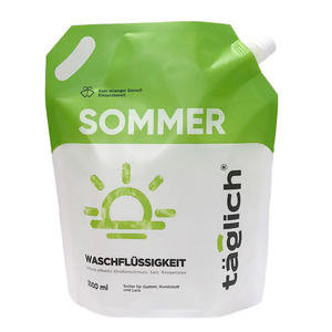 3000ml Security Gravure Printed Corrosion Resistant Recyclable <b>Stand</b> up Spout Pouch with Handle for <b>Laundry</b> Liquid - Product Image 6