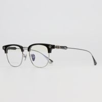 Lunettes de lecture pour ordinateur en acétate de titane vert solide, ultra légères, résistantes à la corrosion, unisexes, forme de visage ajustée, verres ovales