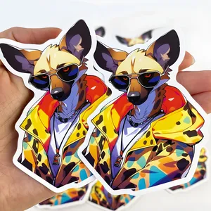50pcs Custom <b>Stickers</b> PVC Waterproof Die Cut Vinyl Logo Design Brand <b>Laptop</b> Cute Personalized <b>Sticker</b> Glossy Film <b>for</b> Business - Product Image 4