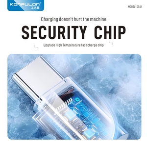Konfulon Trend ing Products 2023 Neuheiten PD 60W Supers chn elles Laden Typ C zu <span class=keywords><strong>Typer</strong></span> C Kabel Nylon geflochten USB C Für Iph 15 - Product Image 4