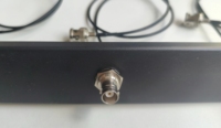 Kit de montage en rack de relocalisation d'antenne-Panneau avant de 19 pouces Ports à 4 trous avec 4 câbles, câbles SDI de 24 pouces (BNC mâle-BNC femelle)