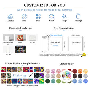 Tissu Africain Pagnes Coton Ciré Hollandais 100%, 6 Yards, Dobby Peigné Batik Tissé Chevrons 150g/m² - Product Image 4