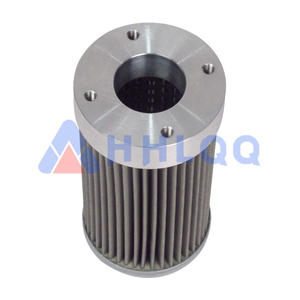 Équipement de filtration industrielle Filtre à huile hydraulique en acier inoxydable Filtre métallique Pliant Filtre à huile pour engrenage de meulage Huile de retour - Product Image 3