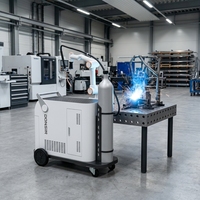 Robot de soudage collaboratif à 6 axes, bras de cobot, charge utile de 5 kg, soudeuse industrielle MIG MAG à arc RW5