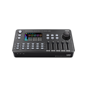 <span class=keywords><strong>Carte</strong></span> <span class=keywords><strong>son</strong></span> multi-canaux <span class=keywords><strong>pour</strong></span> diffusion en direct, mixage audio <span class=keywords><strong>pour</strong></span> podcast, jeux, chat vocal, enregistrement avec effets intégrés - Product Image 1