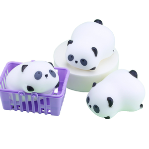 Jouet anti-stress en plastique de haute qualité, mignon panda à rebond lent, avec musique, pour adolescents, idéal pour la promotion et la décompression - Product Image 1