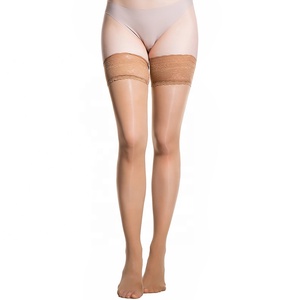 Chaussettes de bureau Sexy de haute qualité, bas en soie Xxx, genou nu, cuisse, dentelle, collants cousus, piétinement pieds femmes - Product Image 6