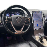 Écran vertical Android de 14,5 pouces, lecteur multimédia DVD GPS de navigation pour Jeep Grand Cherokee 2010-2019, autoradio stéréo