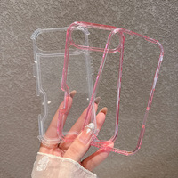 2025 nouveaux produits tendance 360 Fundas de téléphone résistant aux chocs pour iphone 17 air Transparent antichoc dur Pc coque de téléphone