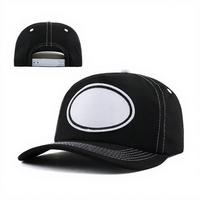 Gorras de Béisbol Personalizadas de 5 Paneles con Visera Curva, Estructuradas, con Logotipo Bordado en 3D para Hombre