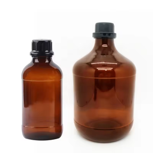 Fabricant Fournitures <span class=keywords><strong>Bouteille</strong></span> en <span class=keywords><strong>verre</strong></span> ambré Scellée de laboratoire 500 ml <span class=keywords><strong>1</strong></span> <span class=keywords><strong>Litre</strong></span> 2.5 <span class=keywords><strong>Litre</strong></span> 4 <span class=keywords><strong>Litre</strong></span> Chimique <span class=keywords><strong>Bouteille</strong></span> brune 2500ml - Product Image 1