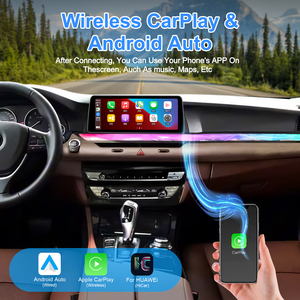 NaviHua for BMW Series F10 F18 2011 2017 Car Upgrade Kit Android Multimedia Carplay Car Radio AC Climate Control LED <b>Light</b> Panel - Product Image 2