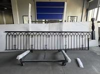 Panneaux de clôture en fer forgé sur mesure |   Matériel robuste pour jardin, terrasse, piscine, bricolage |   Certifié CE