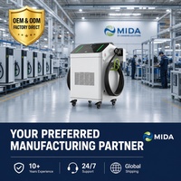 Chargeur rapide portable DC MIDA 40 kW, refroidi par air forcé, IP55, pour les zones de stationnement