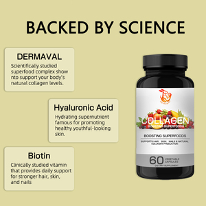 Capsules de collagène multi-sources à marque privée OEM avec complexe protéiné pour une peau saine et des os plus forts - Product Image 5
