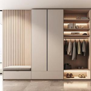 Meuble de rangement pour chaussures de style côtier, panneaux anti-moisissure, grande capacité pour l'entrée des maisons humides en bord de mer - Product Image 3