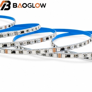 ไฟ LED แบบเส้น RGB ป้องกันแสงสะท้อน 120LED/เมตร 3535 ขนาด 24V 18W/เมตร แผ่นทองแดงเคลือบบาง 5 มม. ตัดได้ทุกๆ 5 ซม. หลายสี สำหรับใช้ภายในอาคาร - Product Image 4