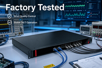 Serveur de ports série 4/8/16 ports monté sur rack, convertisseur Ethernet RS232/485, dispositif de mise en réseau de qualité industrielle YLDJ-028