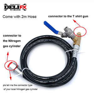 Delifx Pistolet à effets visuels pour T-shirts, à air comprimé ou CO2, pour effets de choc, et lanceur de balles de golf sans fil, sécurisé et durable - Product Image 5