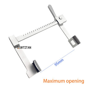 QSWTITAN animales pequeños Rib Retractor Pet <span class=keywords><strong>Bone</strong></span> <span class=keywords><strong>Distractor</strong></span> Acero inoxidable Pet Cirugía Instrumentos Autoclavable - Product Image 4