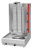 Machine à kebab électrique et à gaz en acier inoxydable pour restaurant