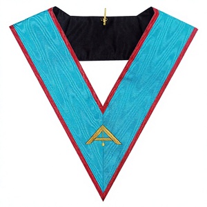 BAHOO EMBROIDERS - Collar Masónico Bordado para Oficial de Primera Guardia de la Logia Azul de la URSS, Unisex, para Adultos - Product Image 1