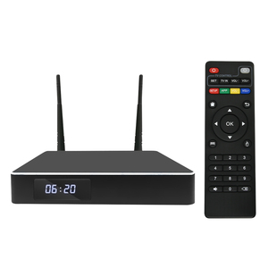Boîtier <span class=keywords><strong>TV</strong></span> Android avec horloge RTC, processeur Amlogic S905X4 Quad Core, lecteur multimédia numérique 4K, Ethernet Gigabit - Product Image 1