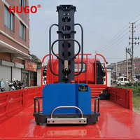 500kg 700kg batteria al litio autocaricante Pallet Loader semi elettrico auto carico sollevamento impilatore portatile autocaricante