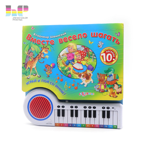 Bán Buôn Tùy Chỉnh <span class=keywords><strong>Kid</strong></span> Âm Nhạc Hội Đồng Quản Trị Cuốn Sách In Ấn Với Âm Thanh Đầu Giáo Dục Đọc Sách Điện Tử Âm Thanh Âm Thanh Cuốn Sách Cho Trẻ Em - Product Image 5